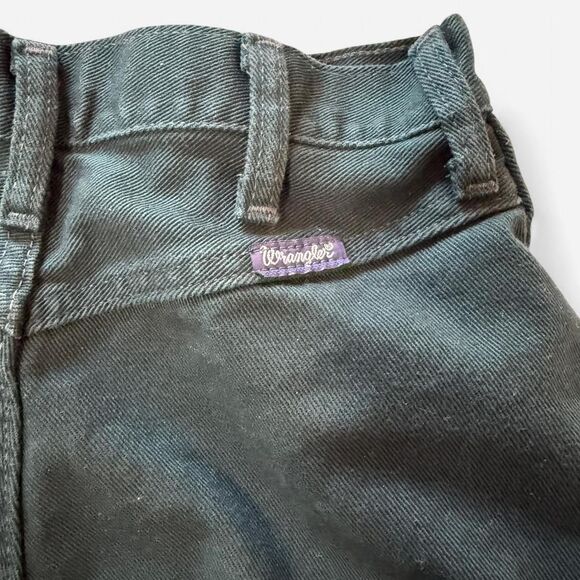 Wrangler Women's Green and Black Jeans - Picture 3 of 4